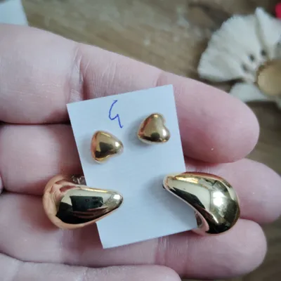 Boucles d'oreilles goutte d'eau 